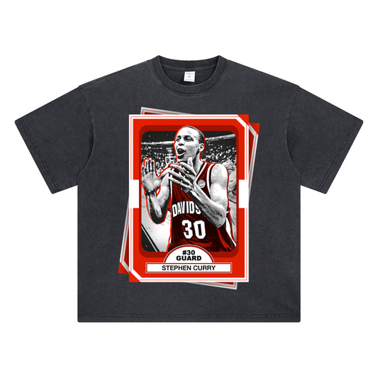 Stephen Curry Trading Card Shirt